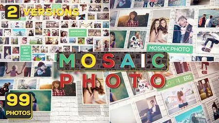 Mosaic Photo - Project for After Effects (VideoHive)