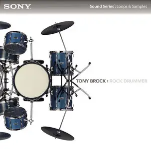 Sony MediaSoftware Tony Brock Rock Drummer WAV ACiD
