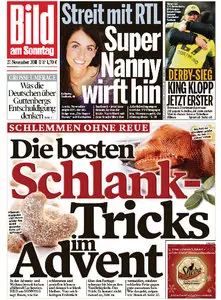 Bild am Sonntag vom 27. November 2011