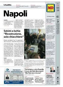 la Repubblica Napoli - 31 Marzo 2018
