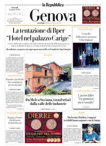 la Repubblica Genova - 11 Aprile 2024