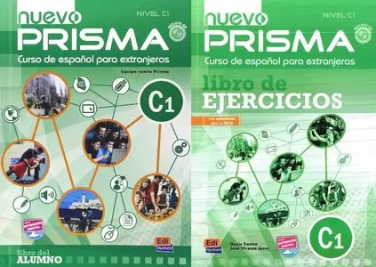 Nuevo Prisma C1 libro del alumno + libro de ejercicios + CD