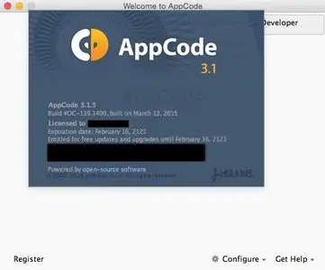 JetBrains AppCode 3.1.5.139.1400 Mac OS X