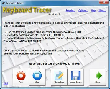 Keyboard Tracer 1.94