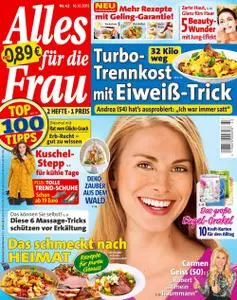 Alles für die Frau – 16. Oktober 2015