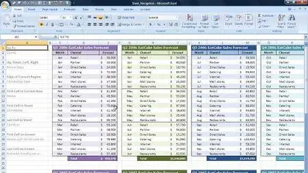 Excel 2007 Power Shortcuts