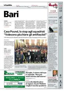 la Repubblica Bari - 12 Dicembre 2018