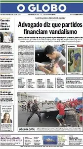 Jornal O Globo - 13 de fevereiro de 2014 - Quinta