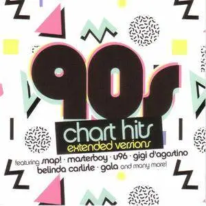 VA - 90s Chart Hits - Extended Versions (2016)