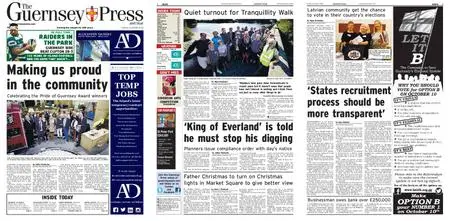 The Guernsey Press – 08 October 2018