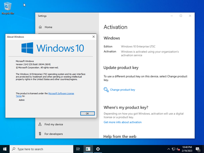 Windows 10 Enterprise LTSC 2021 21H2 Build 19044.2604 Preactivated Multilingual February 2023