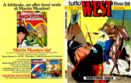 Tutto West - Volume 45 - River Bill - Territorio Sioux