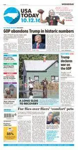 USA Today  October 12 2016