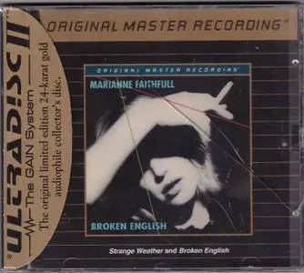 Marianne Faithfull - Broken English '79 & Strange Weather '87 (1995) [MFSL, UDCD 640]