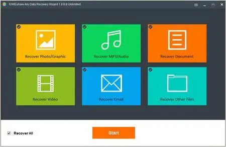 IUWEshare Any Data Recovery Wizard 1.8.8.8 Unlimited / AdvancedPE