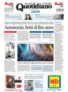 Quotidiano di Puglia Lecce - 30 Dicembre 2022