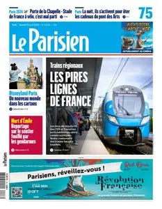 Le Parisien du Samedi 13 Avril 2024