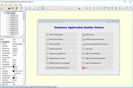 Longtion Database Application Builder 4.9.0.490