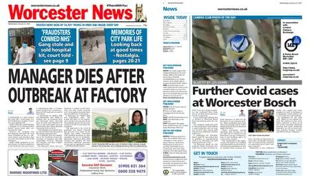 Worcester News – January 27, 2021