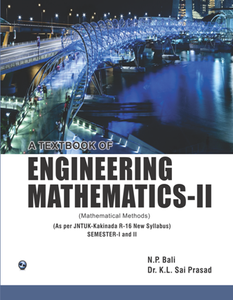 A Textbook of Engineering Mathematics-II (Mathematical Methods)