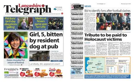 Lancashire Telegraph (Blackburn, Darwen, Hyndburn, Ribble Valley) – January 26, 2022
