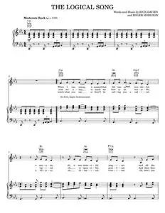 The logical song - Supertramp (Piano-Vocal-Guitar)