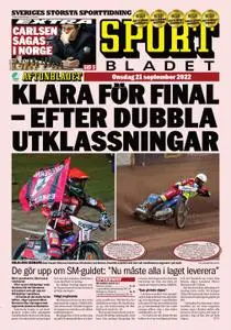 Sportbladet – 21 september 2022
