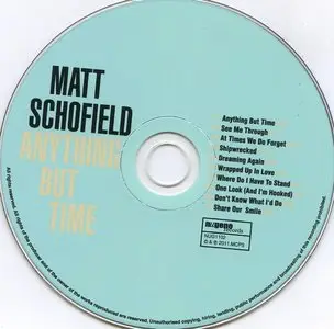 Matt Schofield - Anything But Time (2011) **RE-UP**