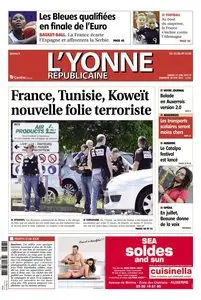 L'Yonne Républicaine - 27 Juin 2015