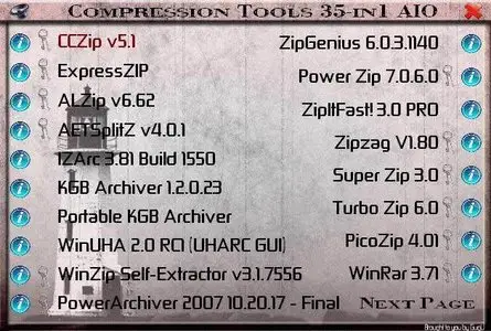 Compression Tools AIO 35-in-1 by GugU