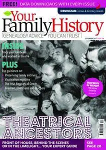 Your Family History - September 2017