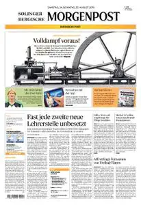 Solinger Morgenpost – 24. August 2019