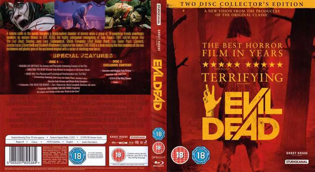 evil dead 2013 blu ray