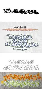 Graffiti Alphabet Font Style