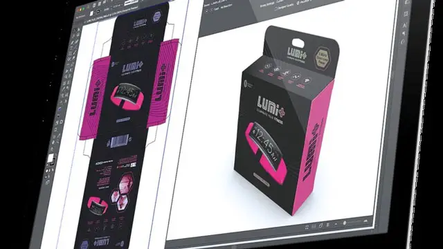 Download Packaging Design and 3D Mock-up Using Adobe Illustrator ...