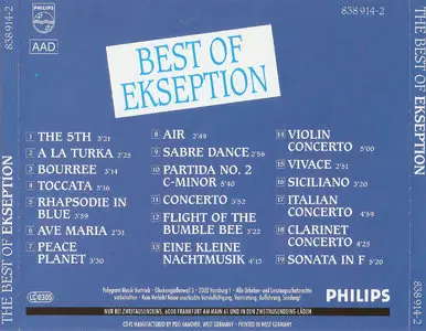 Ekseption - Best of Ekseption (1989)