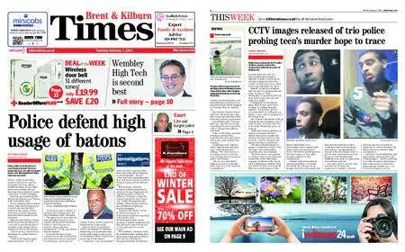 Brent & Kilburn Times – February 01, 2018