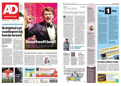 Algemeen Dagblad - Zoetermeer – 12 oktober 2018