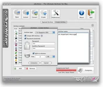 sArchiver 3.0.1