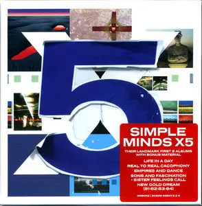 Simple Minds - X5 (2012) 6CD Box Set, Remastered & Expanded Albums 1979-1982