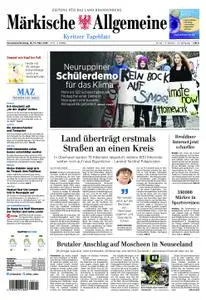 Märkische Allgemeine Kyritzer Tageblatt - 16. März 2019