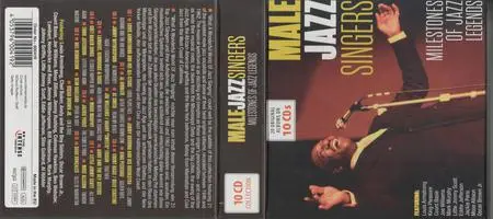 VA - Male Jazz Singers: Milestones of Jazz Legends (2017) [10CD Box Set]