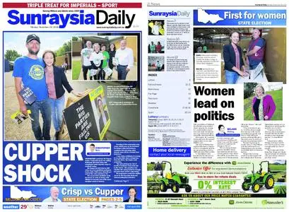 Sunraysia Daily – November 26, 2018