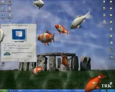 Something Fishy 3D Desktop Aquarium ScreenSaver 1.1 - Cool Screensaver!