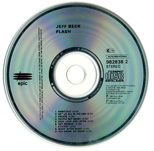 Jeff Beck - Flash (1985) [Epic 982838 2, 1992]