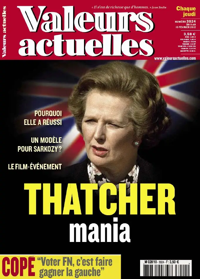 Valeurs Actuelles 3924 - 9 au 15 Février 2012