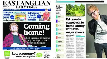 East Anglian Daily Times – September 20, 2018