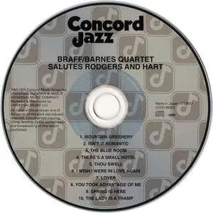 Ruby Braff & George Barnes Quartet - Salutes Rodgers and Hart (1974) Japanese Reissue 2014