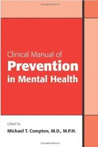 Clinical Manual of Prevention in Mental Health