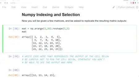Python for Data Science and Machine Learning Bootcamp (Update)